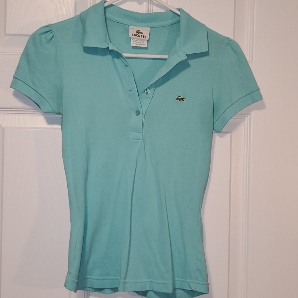 Vintage lacoste collared shirt